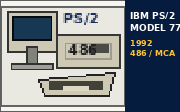IBM PS/2 MODEL 77 486
